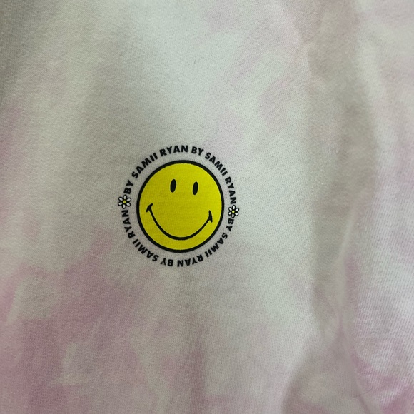 NWOT Samii Ryan BSR X Smiley Sweatshirt. SZ S Oversized - Picture 6 of 13